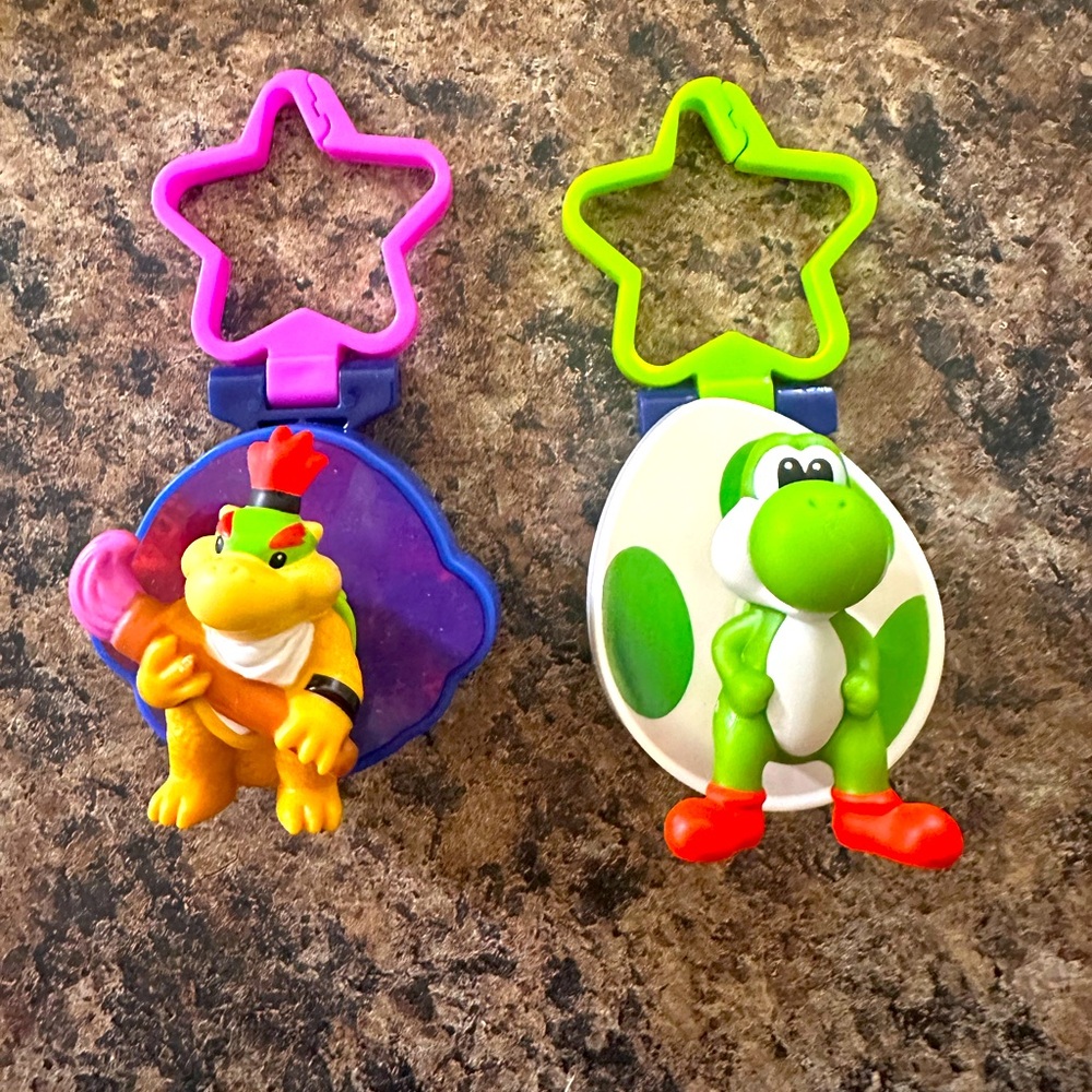McDonald’s Bowser Jr + Yoshi Toys Mario Galaxy Movie